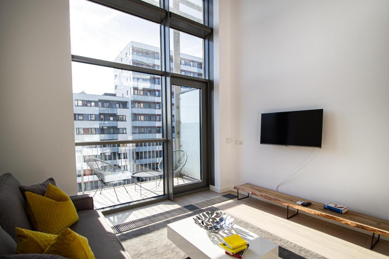 Qbik Loft Modern Apartment Warsaw Exterior photo